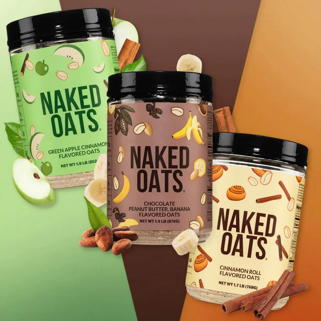 Green Apple Cinnamon Protein Oats | Naked Oats - Image 8