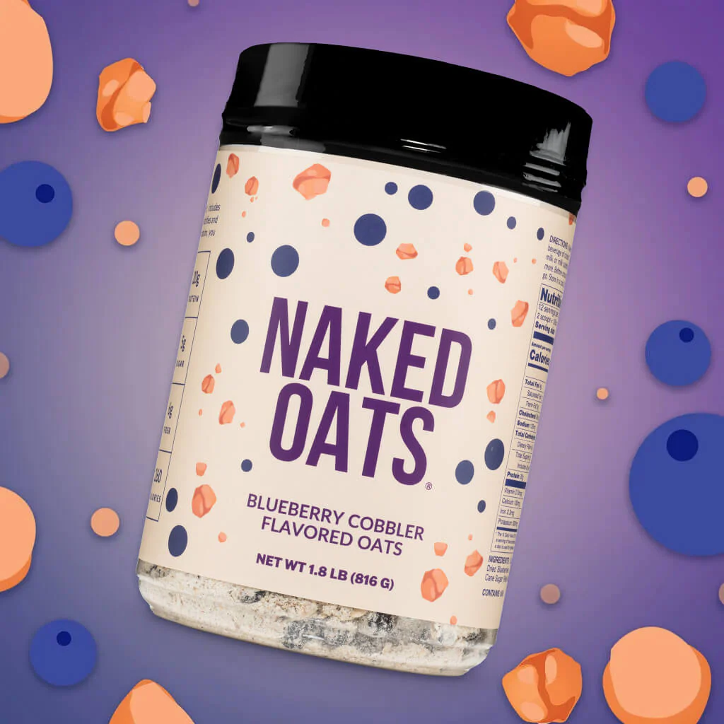 Blueberry Cobbler Protein Oats | Naked Oats - Image 7