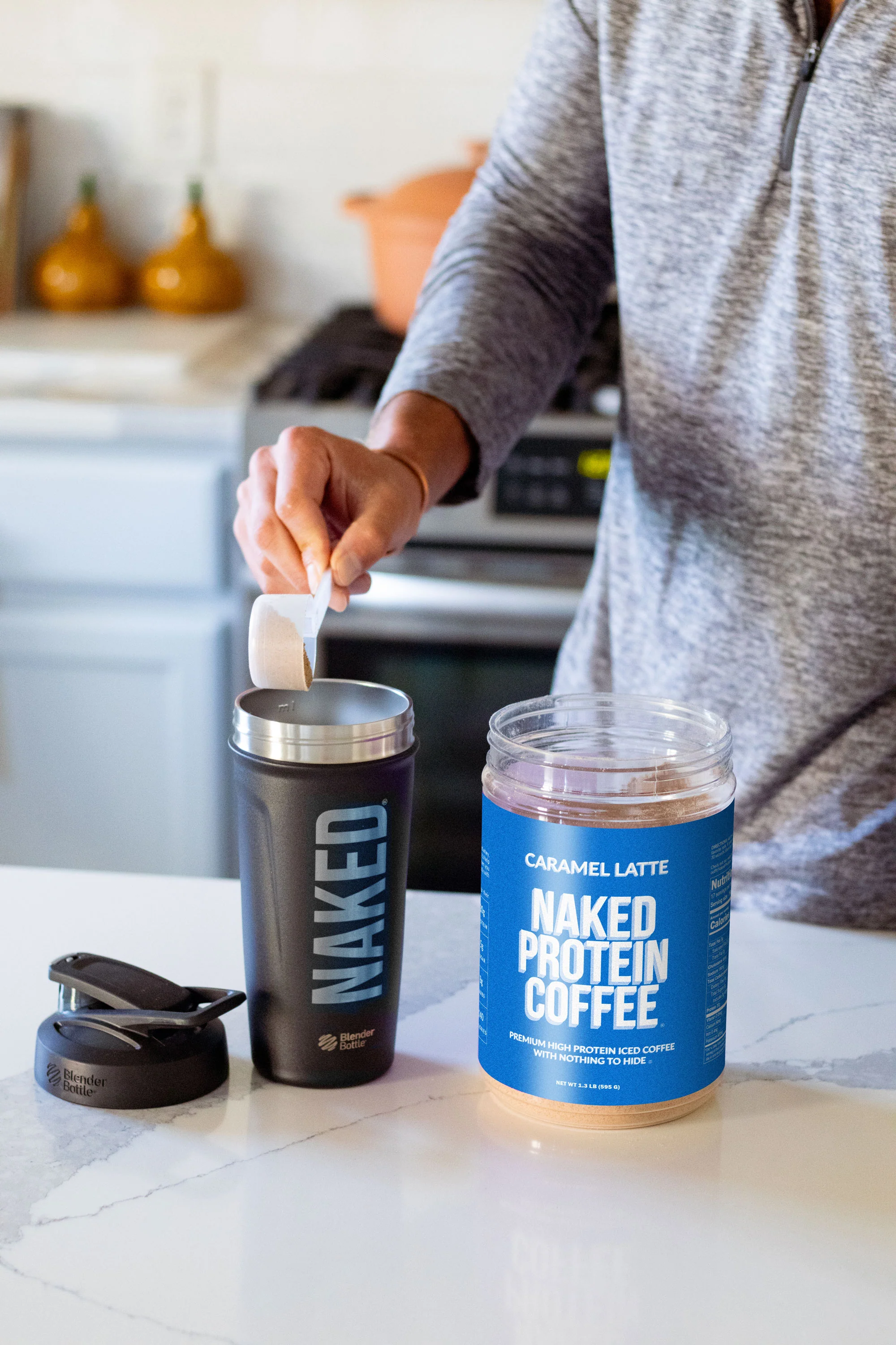 Caramel Latte Protein Iced Coffee | Naked Protein Coffee - 17 Servings - Image 9