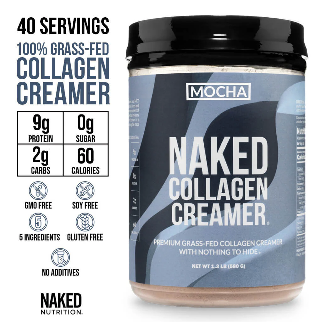 Mocha Coffee Creamer | Naked Collagen Creamer - Image 3