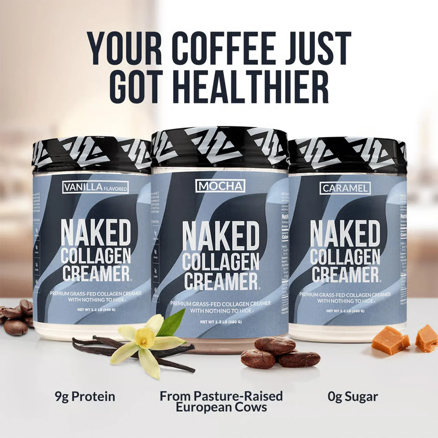 Mocha Coffee Creamer | Naked Collagen Creamer - Image 6
