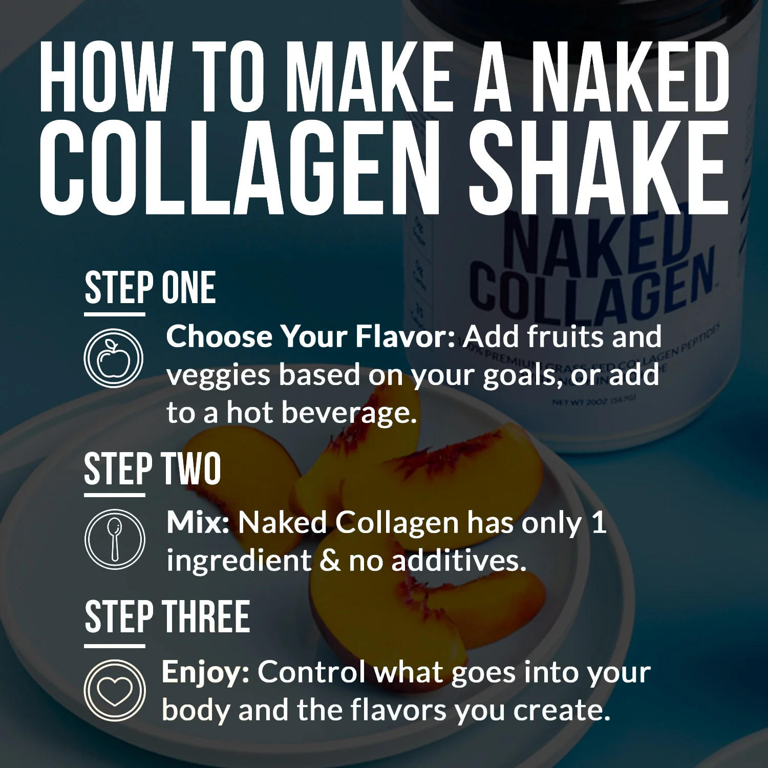 Chocolate Collagen Peptides with Hyaluronic Acid | Naked Collagen Advanced - 1.3 LB - Image 6