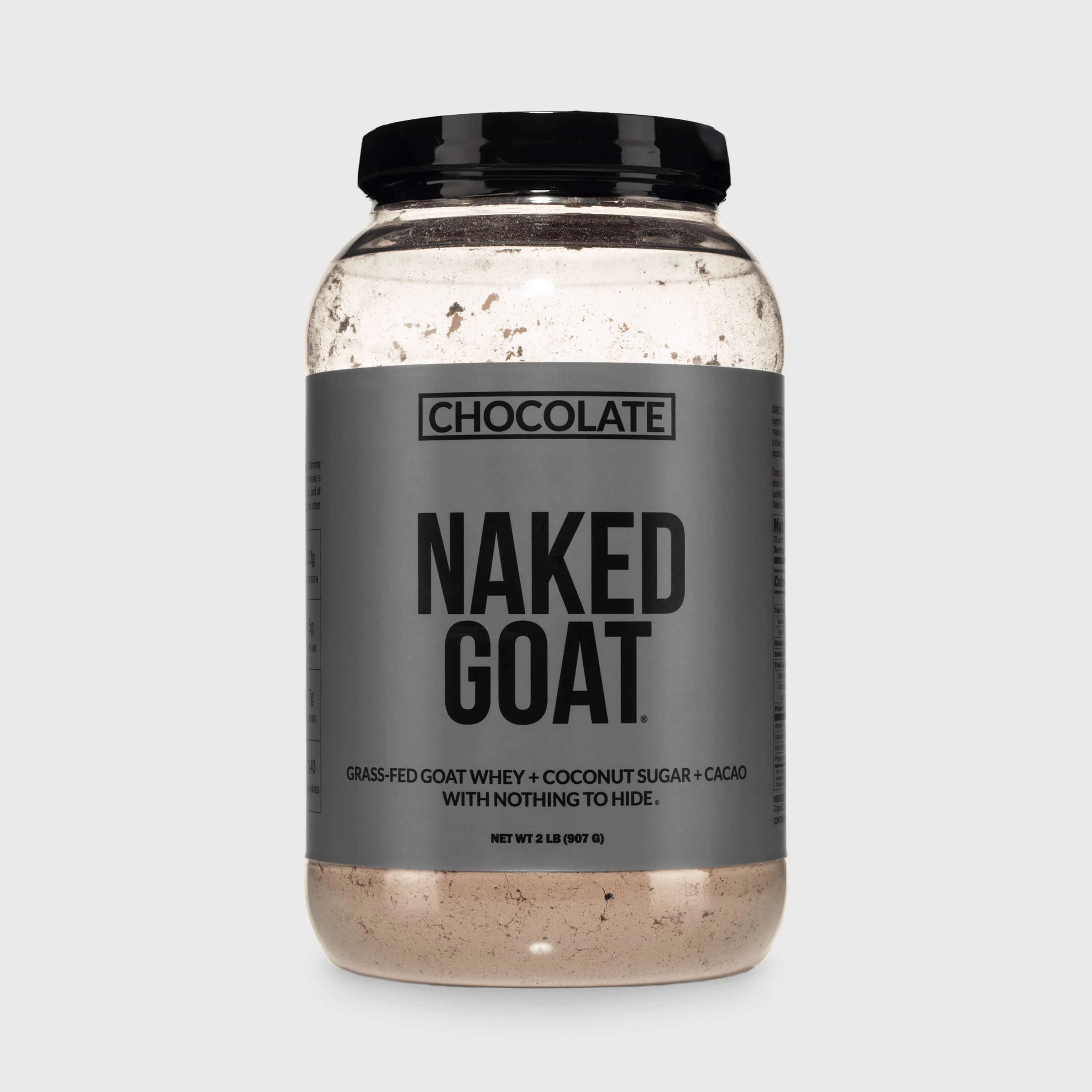 Chocolate Goat Whey Protein Powder | Naked Goat - 2lb