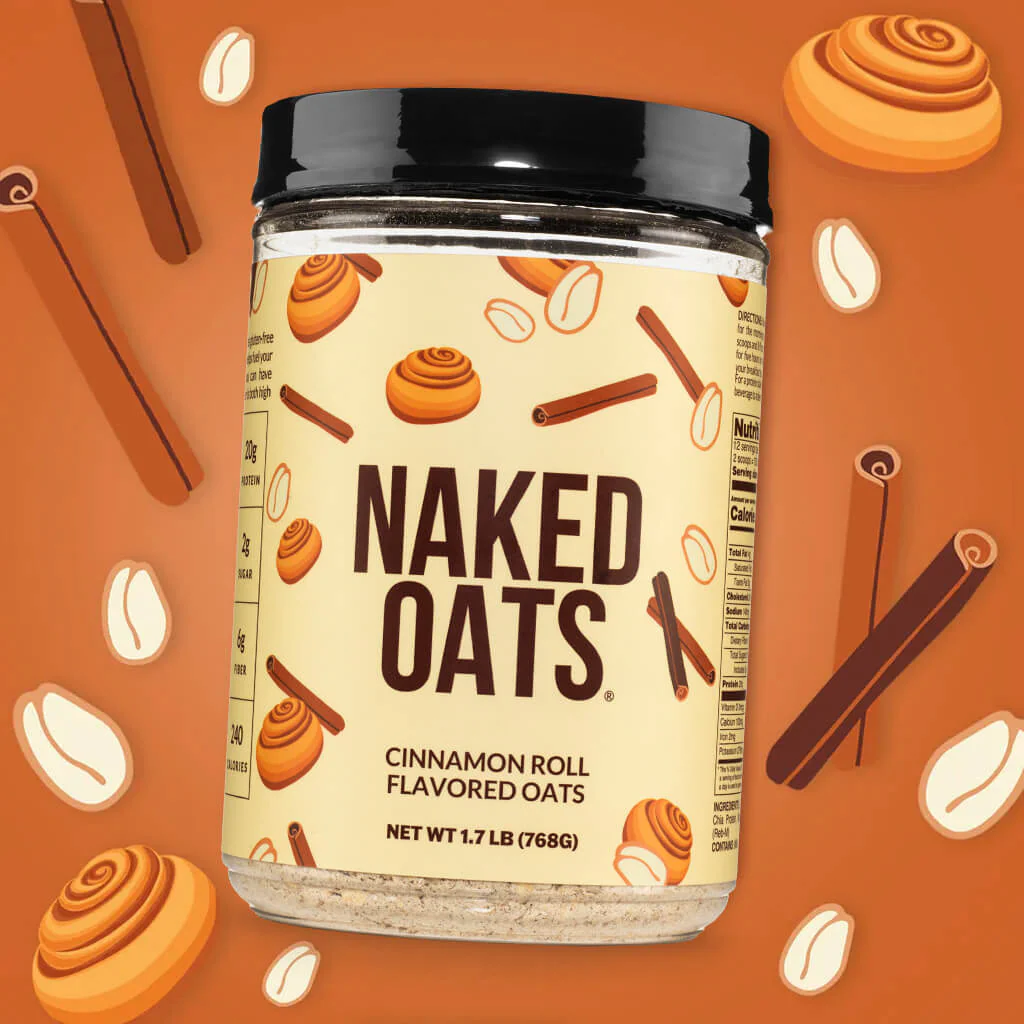 Cinnamon Roll Protein Oats | Naked Oats - Image 6