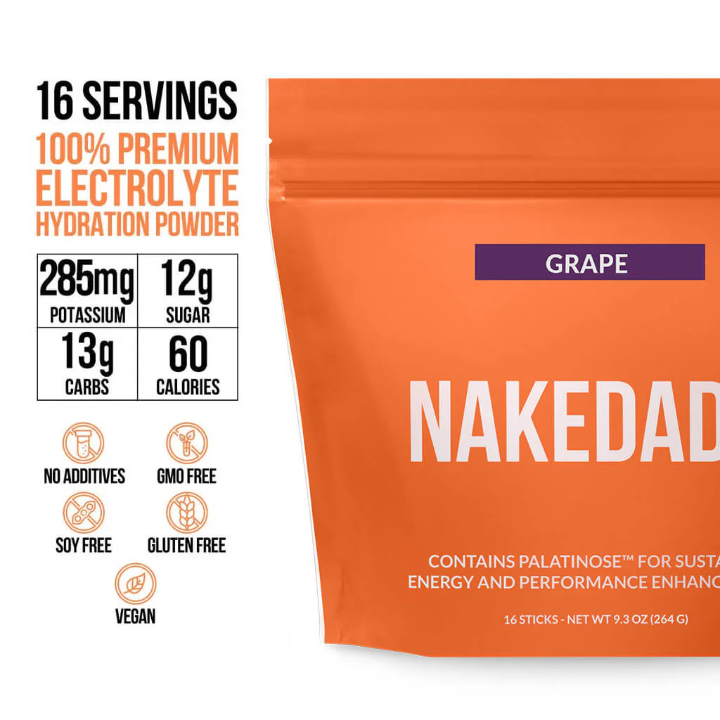 Electrolytes Powder Packets - Grape | Nakedade - Image 3