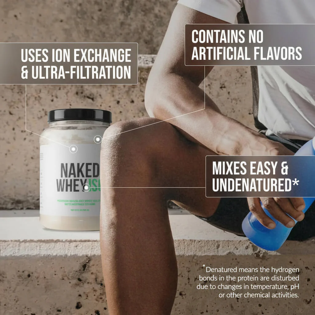 Grass Fed Whey Isolate Protein Powder | Naked Whey Isolate - 2LB - Image 8