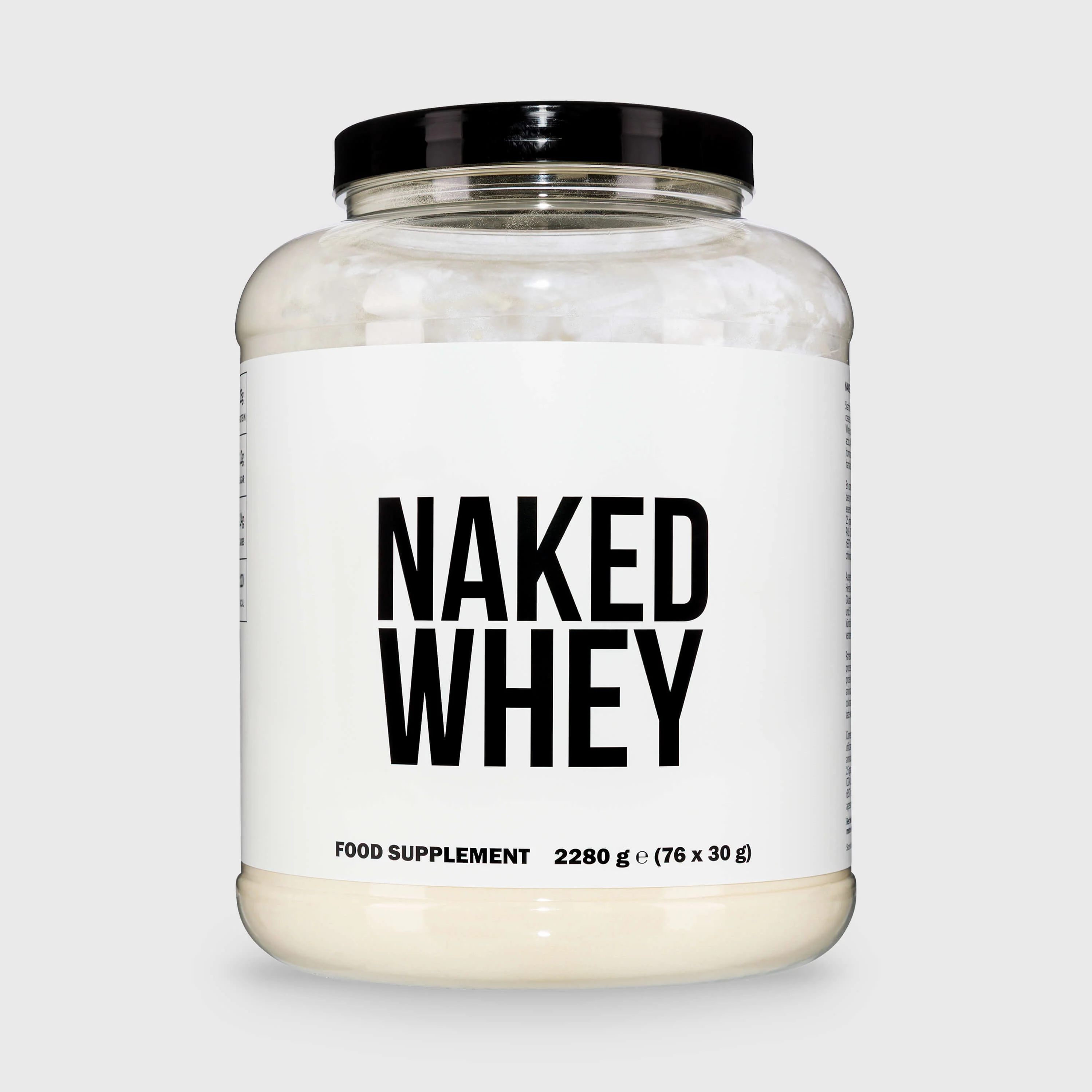 Grass Fed Whey Protein Powder | Naked Whey - 2280g