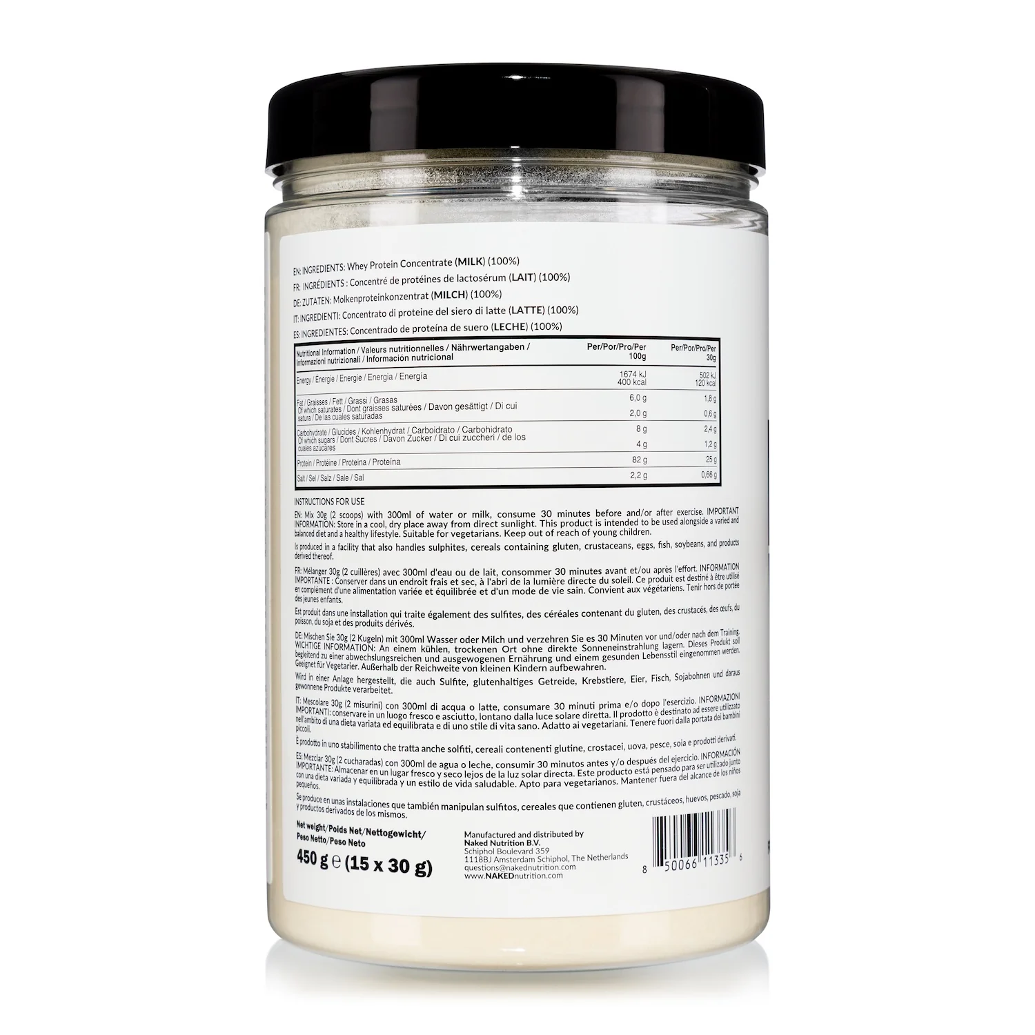 Grass Fed Whey Protein Powder | Naked Whey - 450g - Image 5