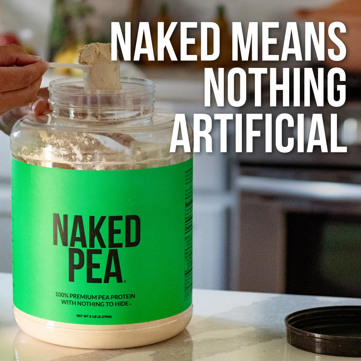 Pea Protein Powder | Naked Pea - 2LB - Image 7