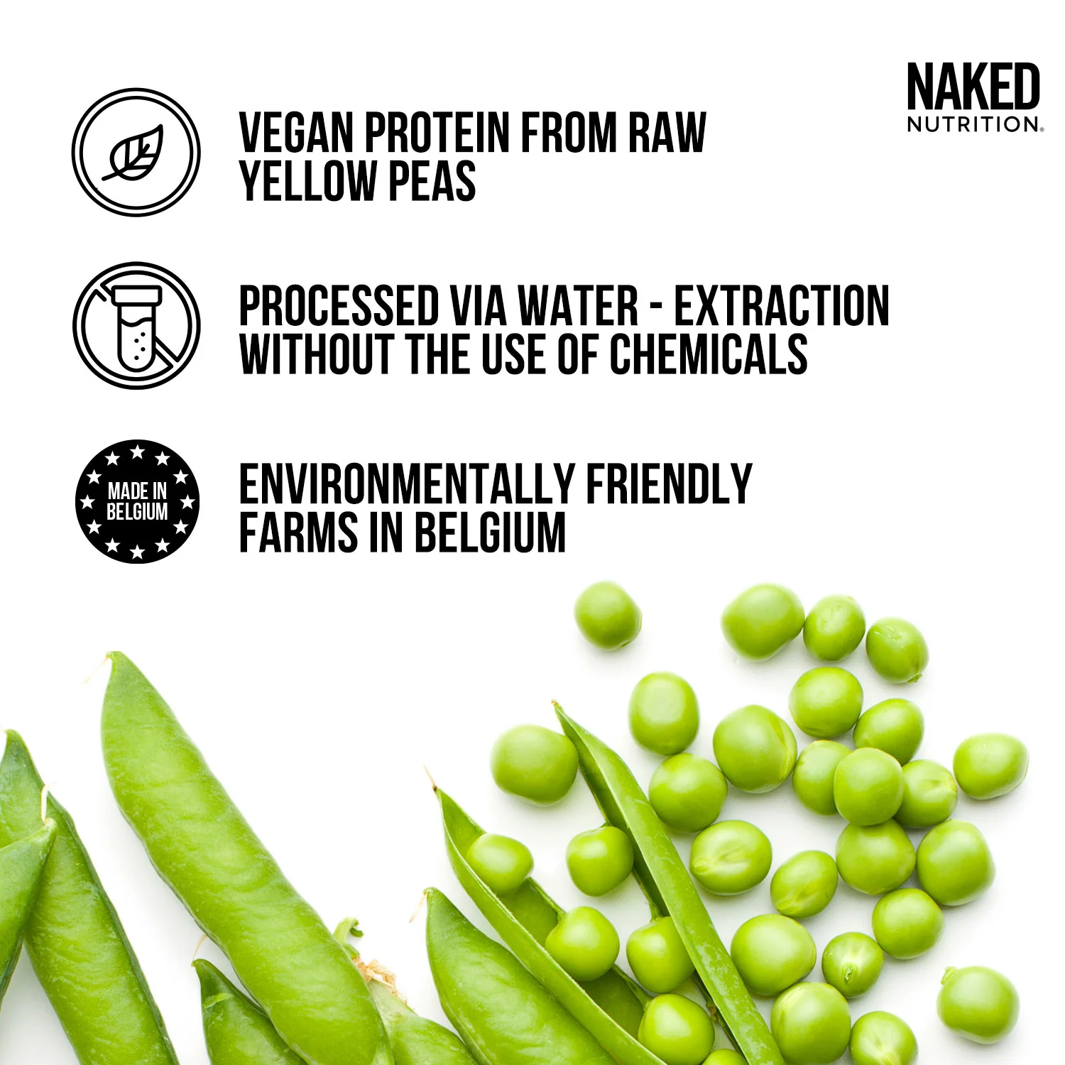 Pea Protein Powder | Naked Pea - 450g - Image 2