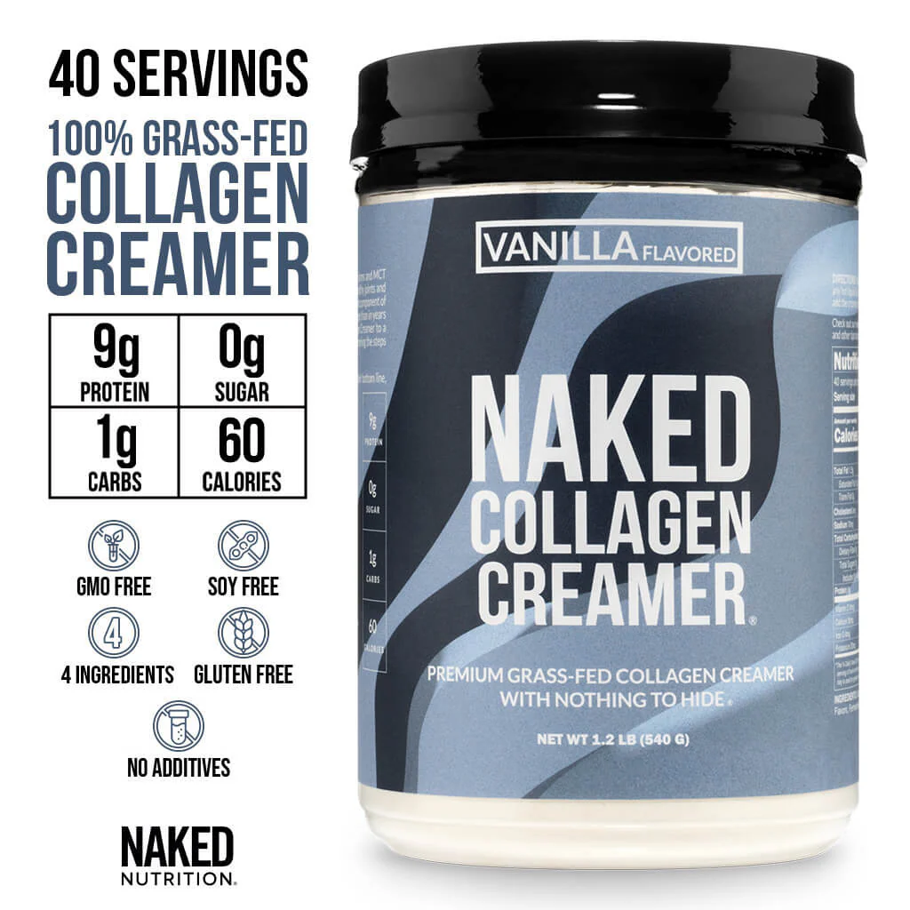 Vanilla Collagen Creamer | Naked Collagen Creamer - Image 3