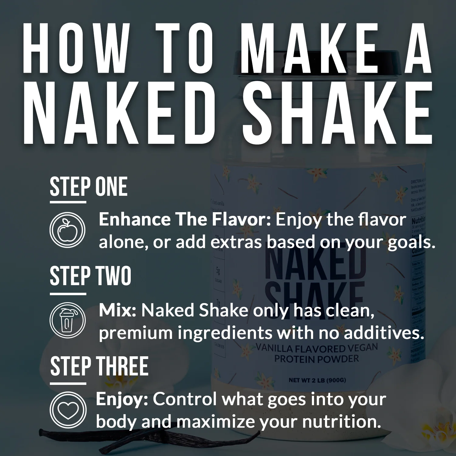 Vanilla Protein Shake | Naked Shake - 30 Servings - Image 9