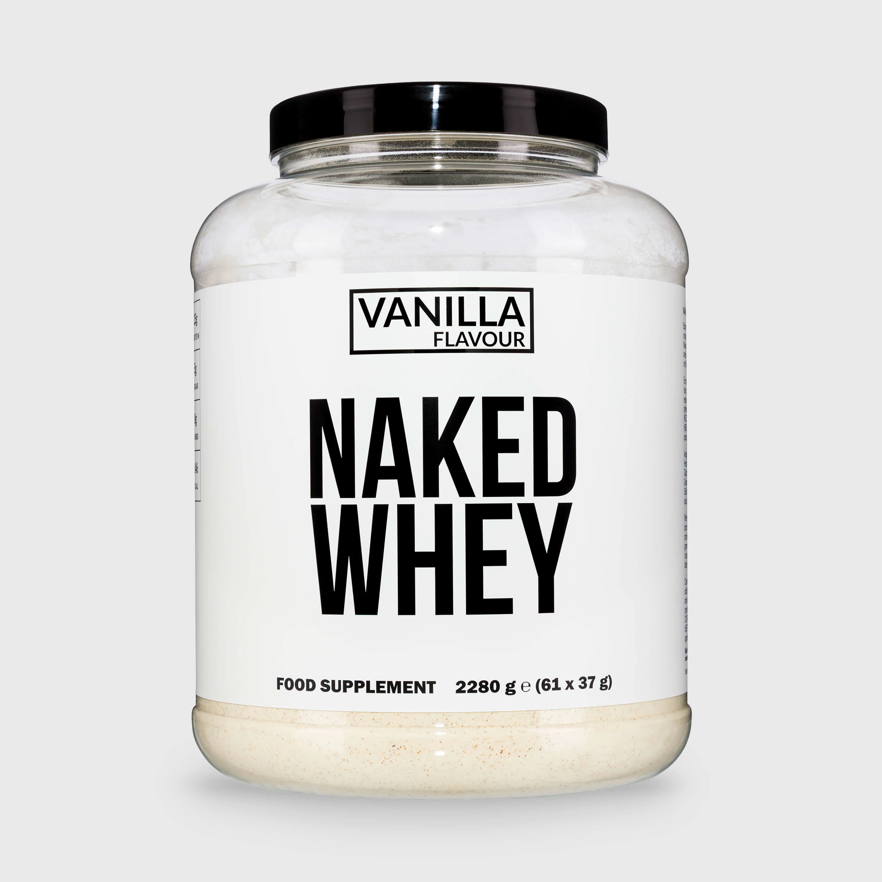 Vanilla Whey Protein Powder | Naked Vanilla Whey - 2280g