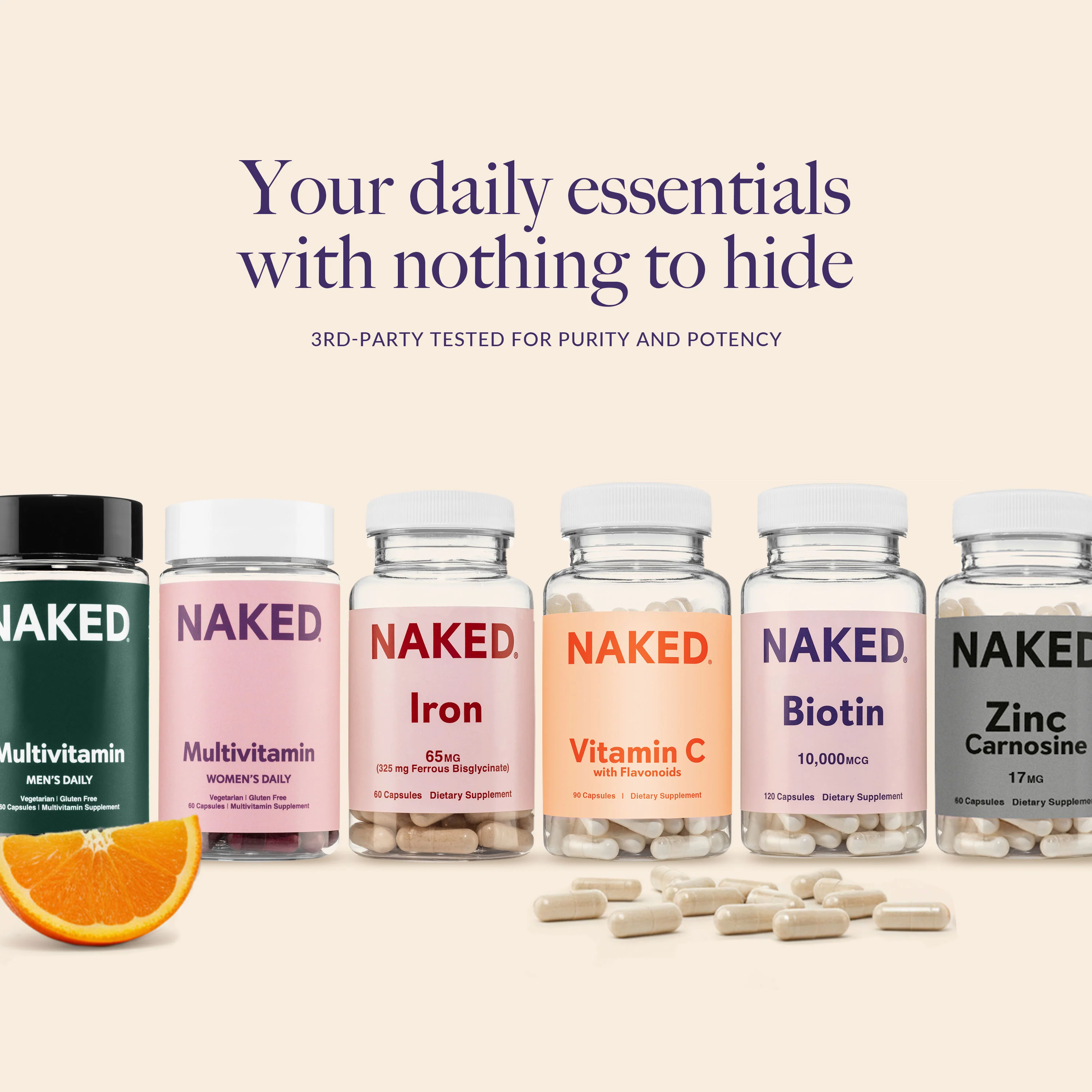 Daily Vitamin E Supplement | Naked Vitamin E - 100 Softgels - Image 6